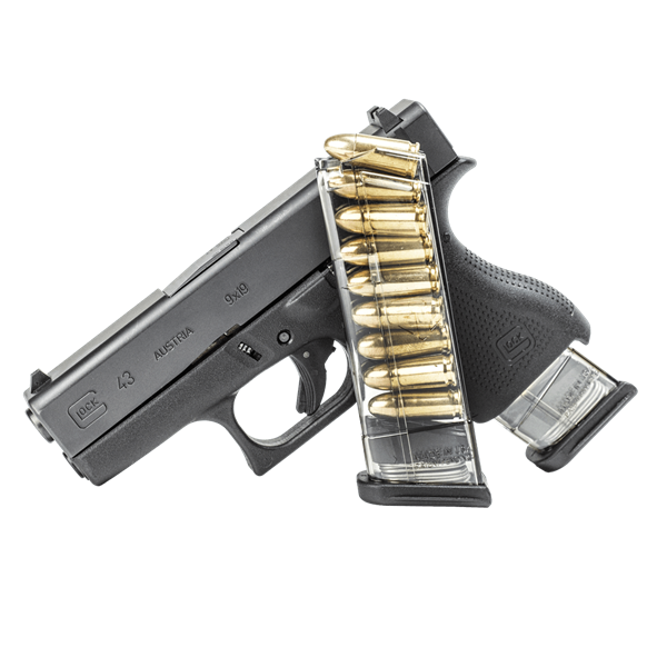 Glock 43 9 Kapasite Şarjör