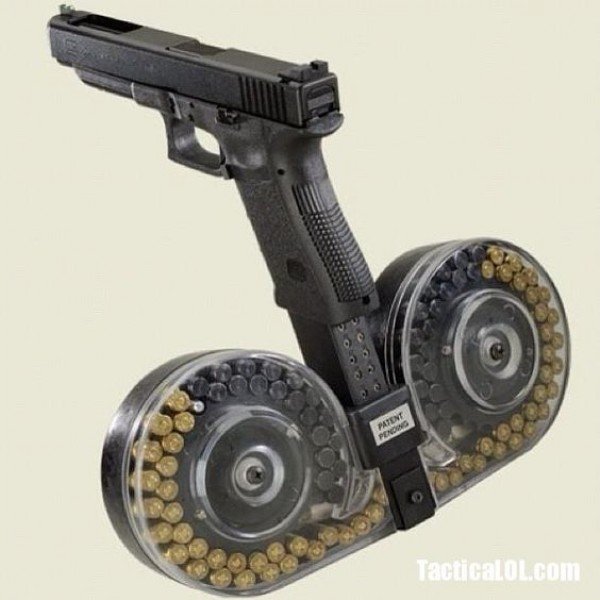 Glock 17 100 Lük Şarjör